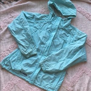 SOLD Light Blue Columbia X.C.O. Raincoat Size M